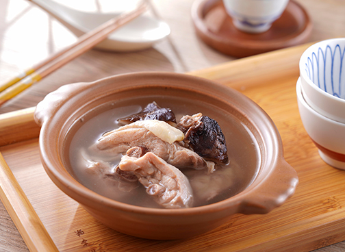香菇燉雞湯